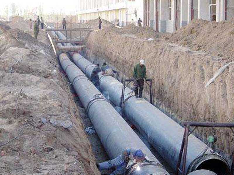 石家庄上安电厂项目施工现场